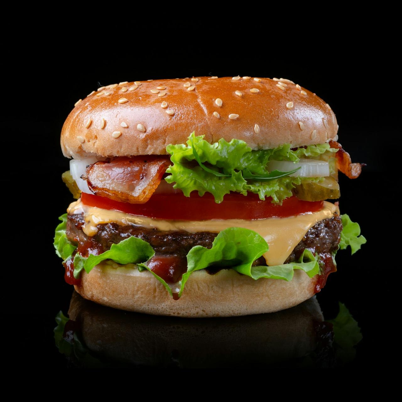 Burger sayur Bara Burger
